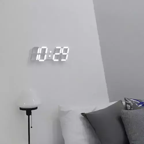 Big Plus 3D LED Wall Clock