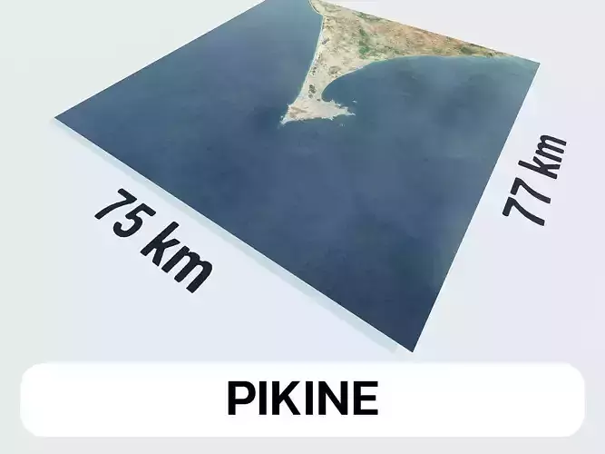 Pikine Senegal City Landscape 3D Model