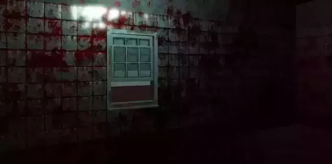 Modular interior horror design pack