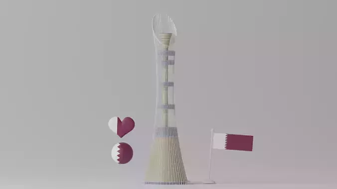 Aspire Tower Qatar Doha Landmark 2