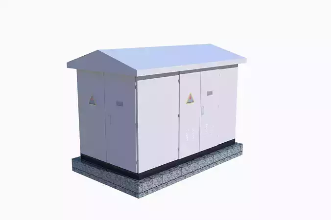 Power Distribution Cabinet 3D model