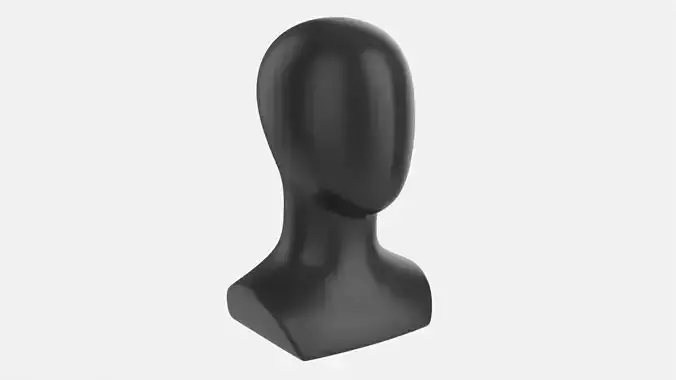 Mannequin Head 3D model