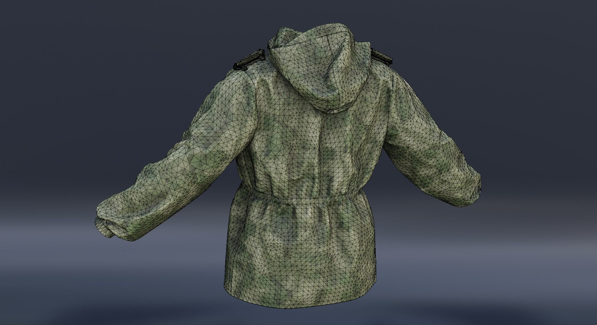 3D model Spetsnaz Guerrilla-T9 Panacea Atacs FG Jacket VR / AR