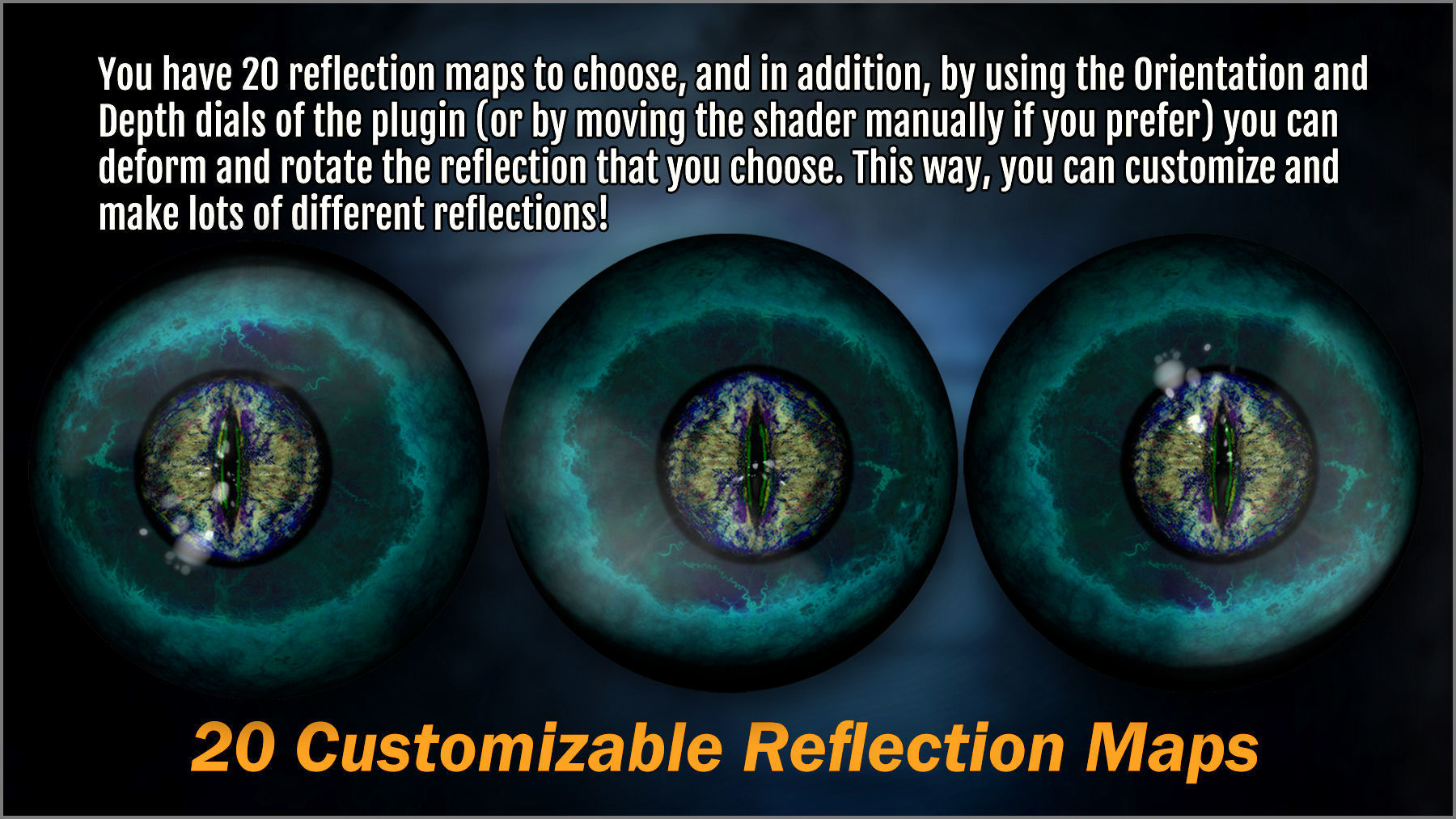 Monster Eye Maker 140 Eyes and ZBrush Plugin 3D model_6