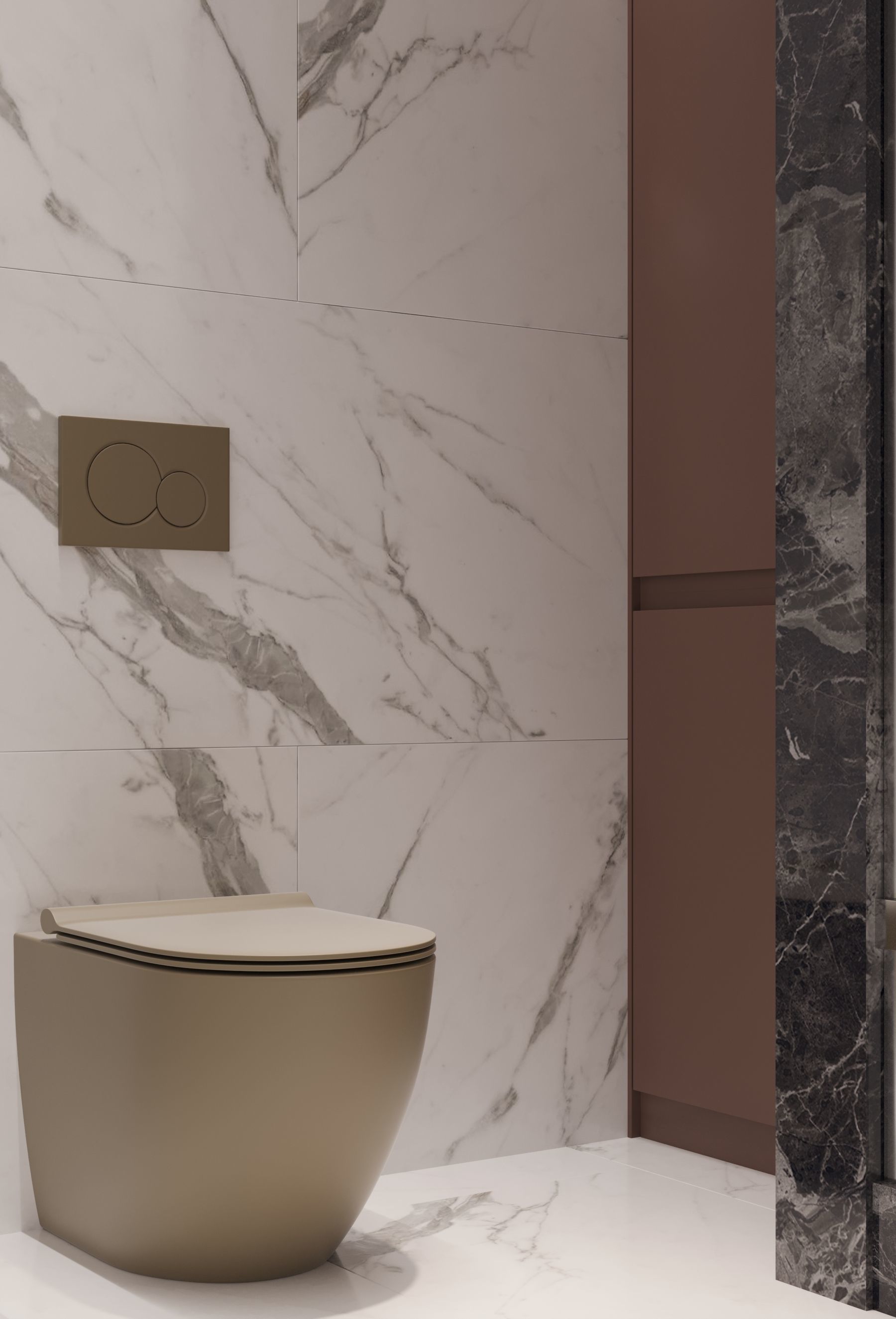 GolfStream modern living room with horse on wall 3D model_40