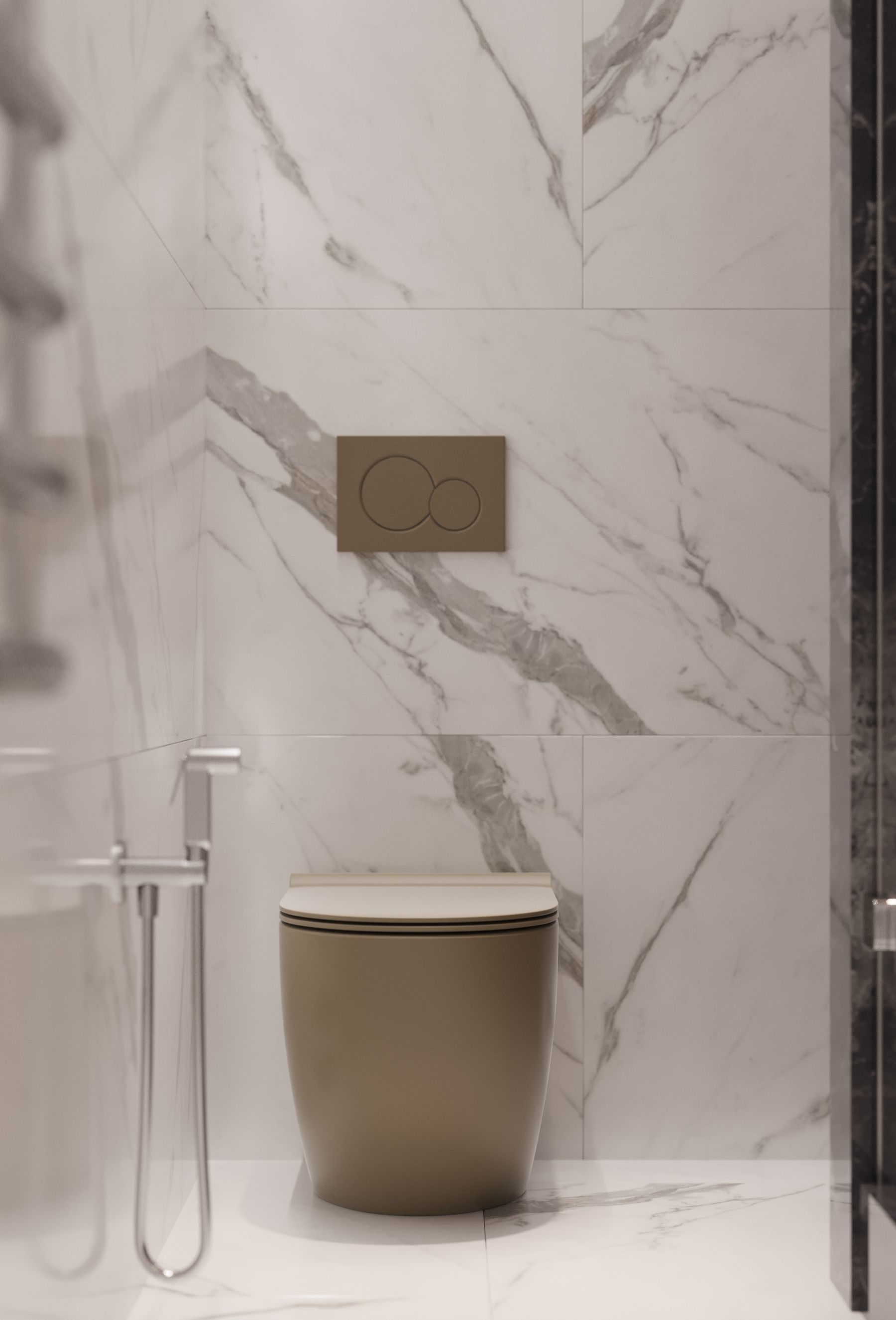 GolfStream modern living room with horse on wall 3D model_41