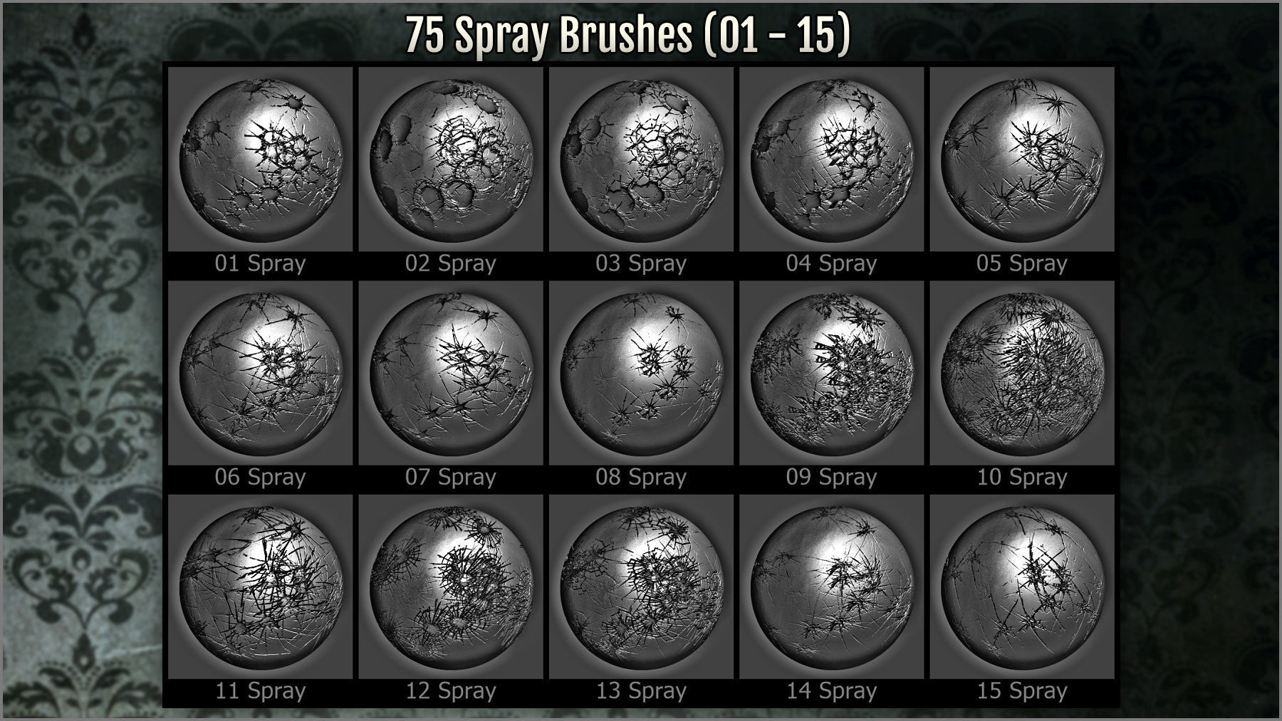 Glass Maker 300 ZBrush brushes Texture_14