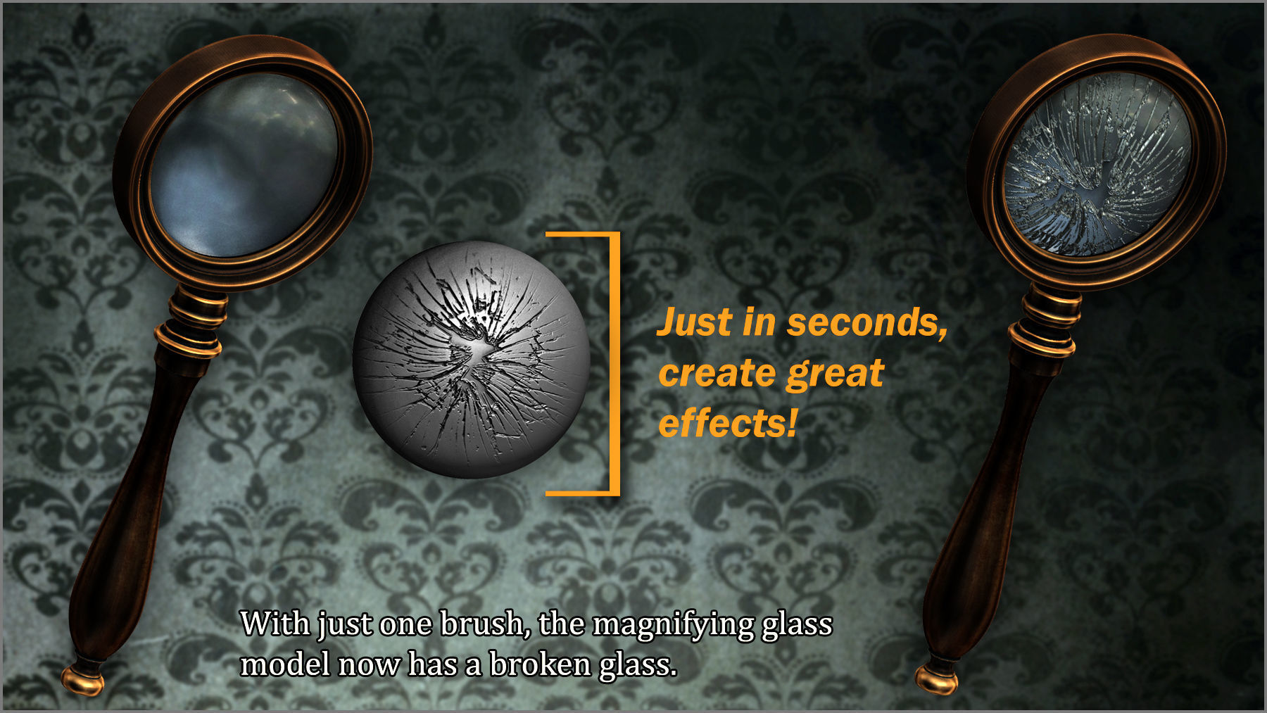 Glass Maker 300 ZBrush brushes Texture_2