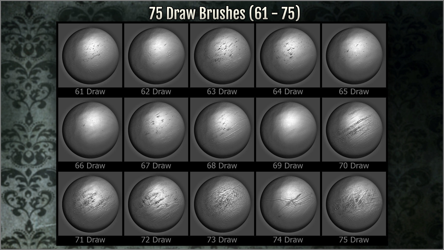 Glass Maker 300 ZBrush brushes Texture_13