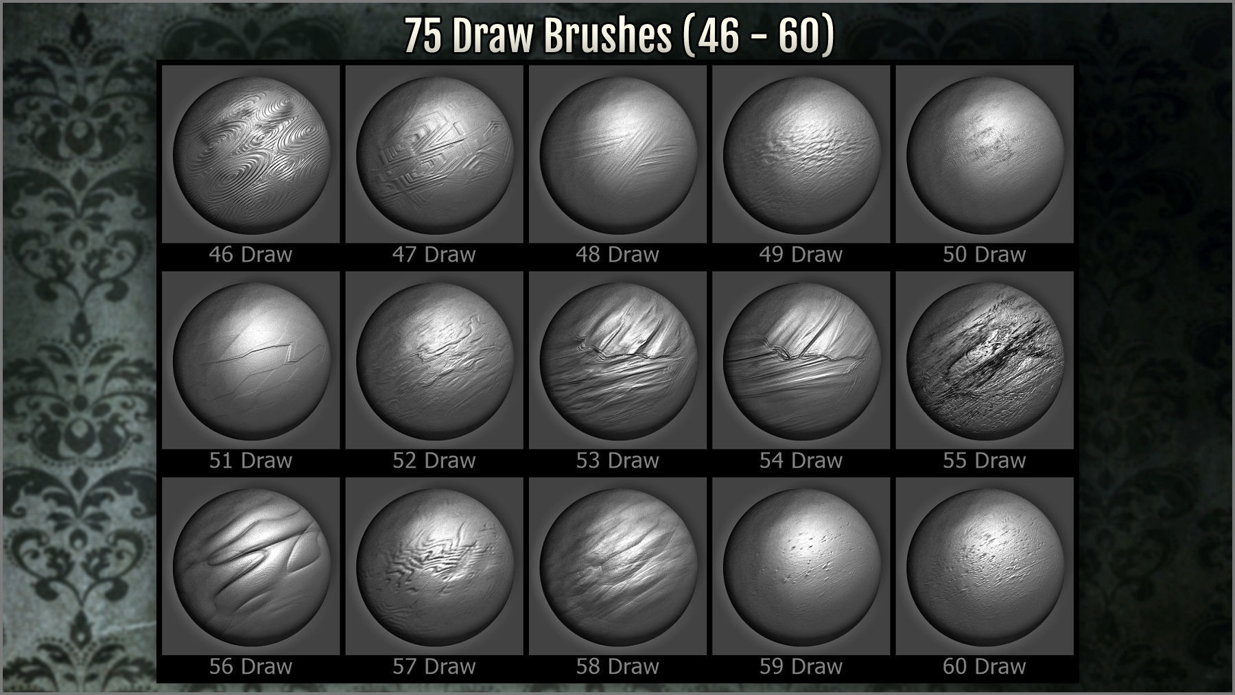 Glass Maker 300 ZBrush brushes Texture_12