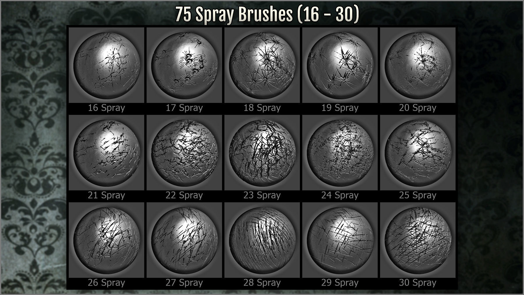 Glass Maker 300 ZBrush brushes Texture_15