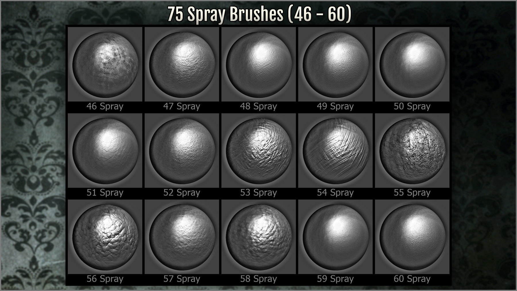 Glass Maker 300 ZBrush brushes Texture_17