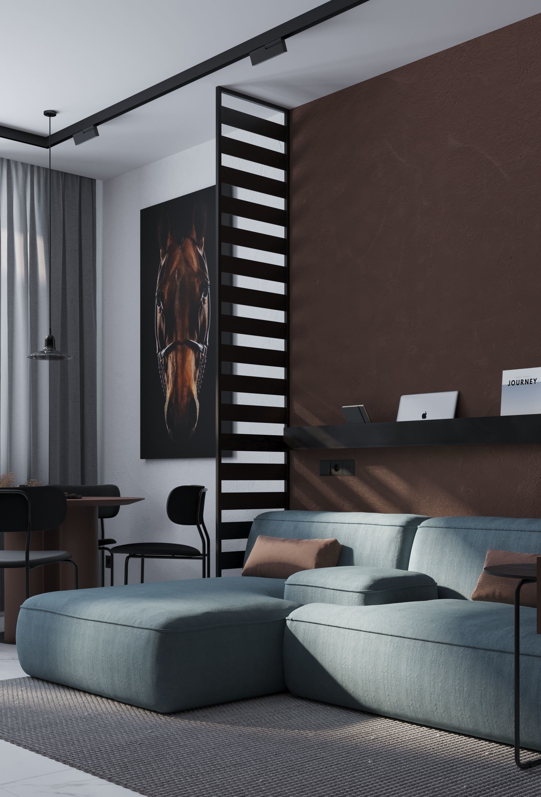 GolfStream livingroom 3D model_9