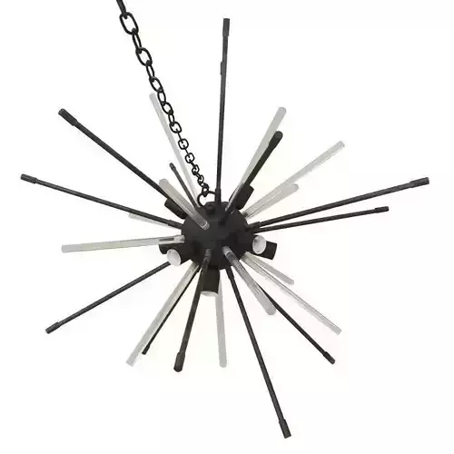 Buerger Light Geometric Chandelier