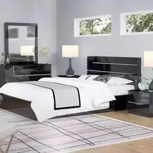 Shanda Platform Bedroom Set