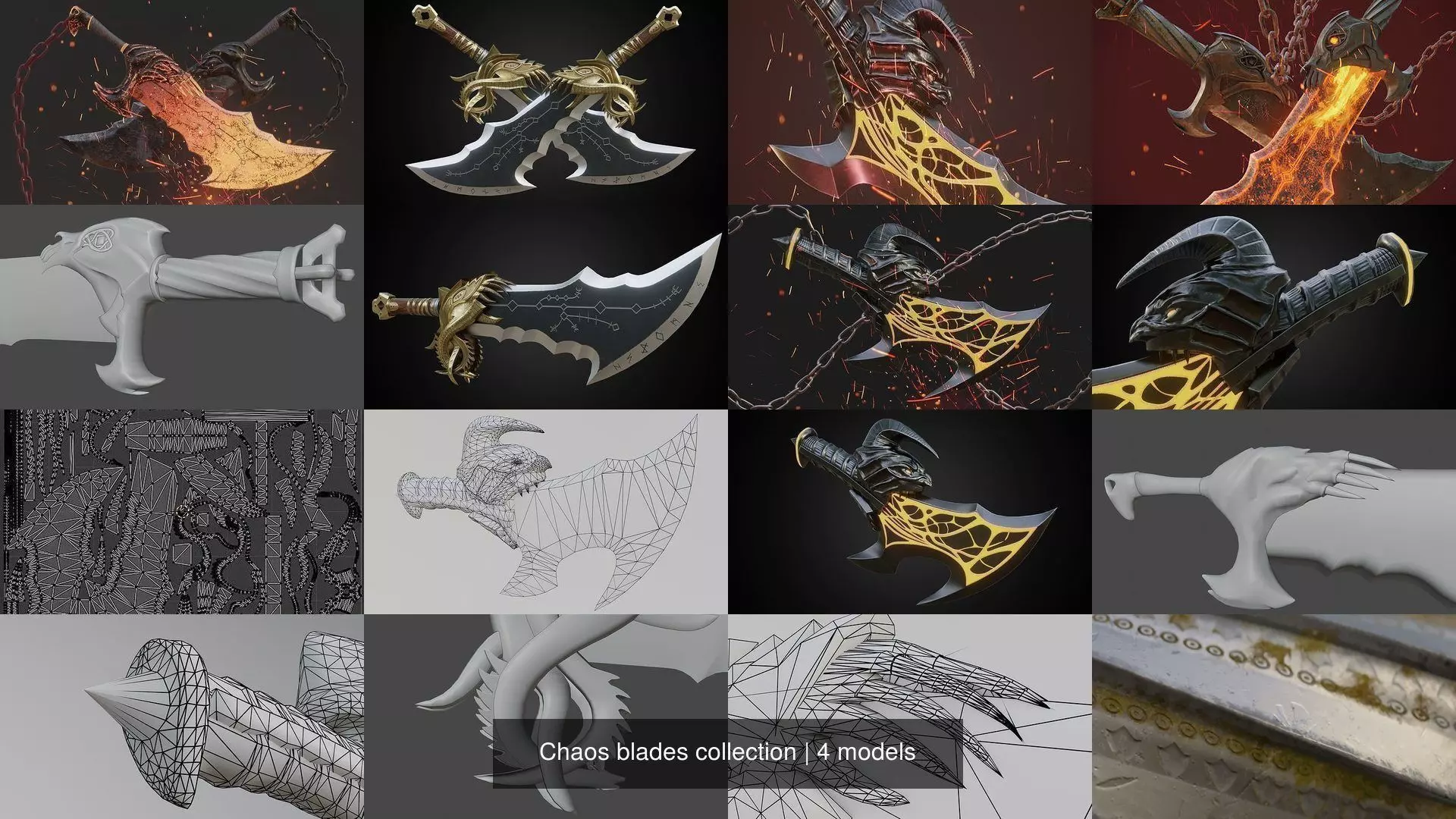 Chaos blades collection _5