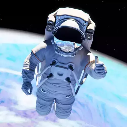 Astronaut Game-ready character