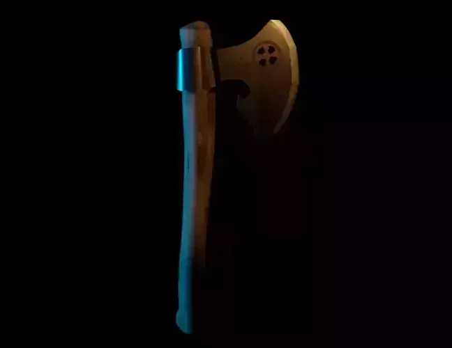 Axe Weapon melee For Blender Buy Now  3D model