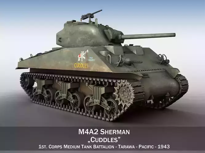 M4A2 Sherman - Cuddles