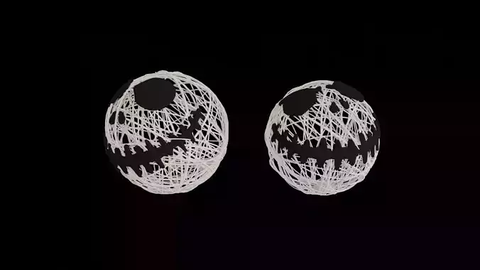 Halloween Jack Skellington Decoration 3D model