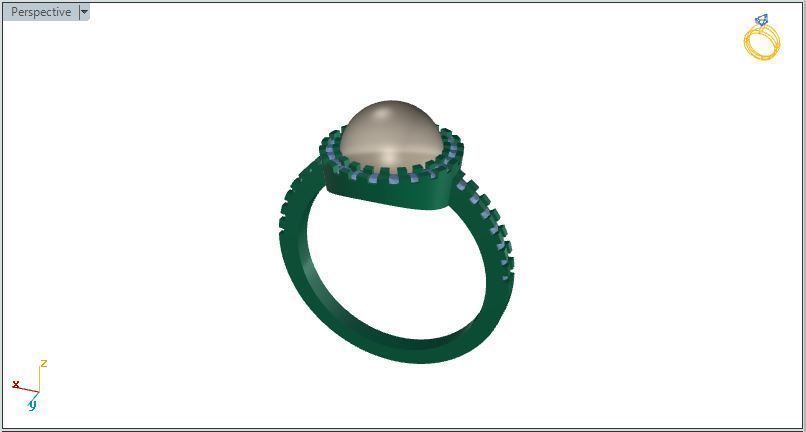 RING -04 3D print model_7