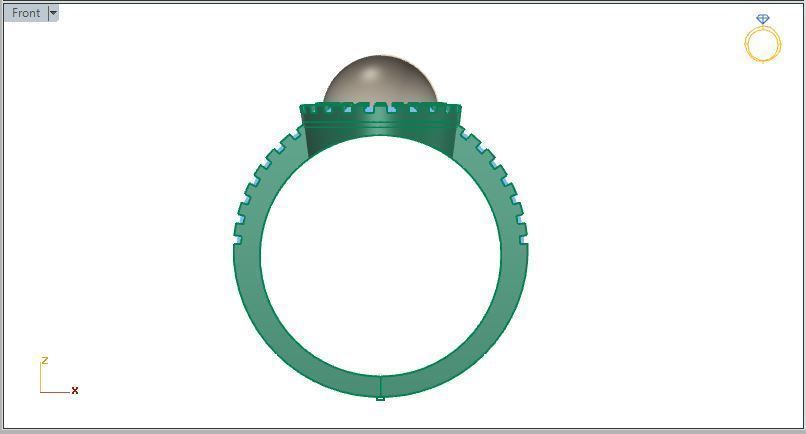 RING -04 3D print model_8