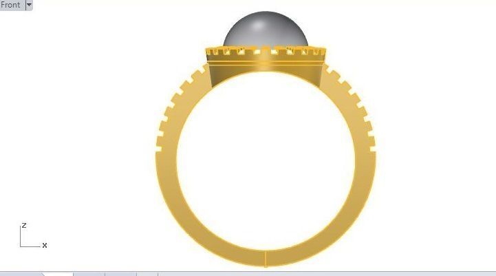 RING -04 3D print model_5