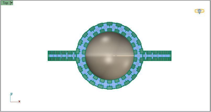 RING -04 3D print model_6