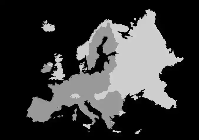 europe map 