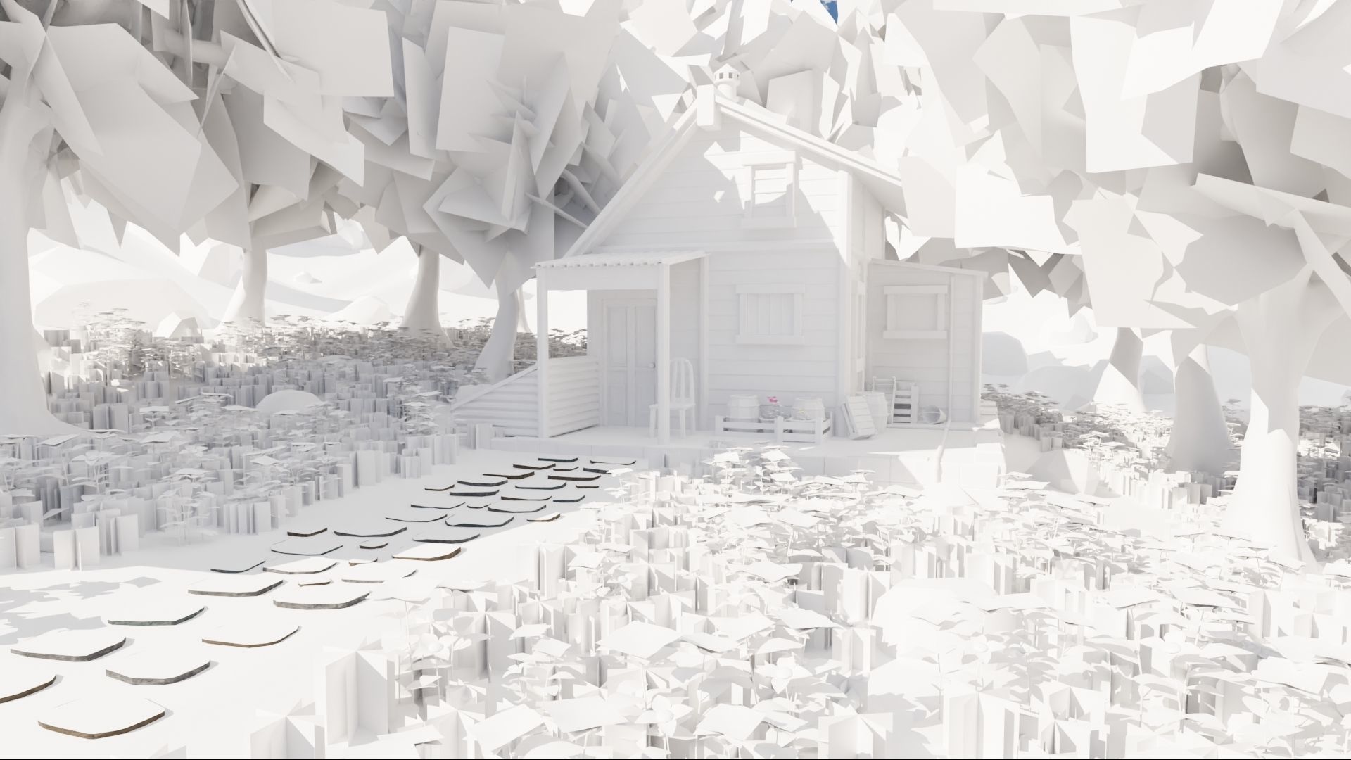 House In Forest 3D model_20