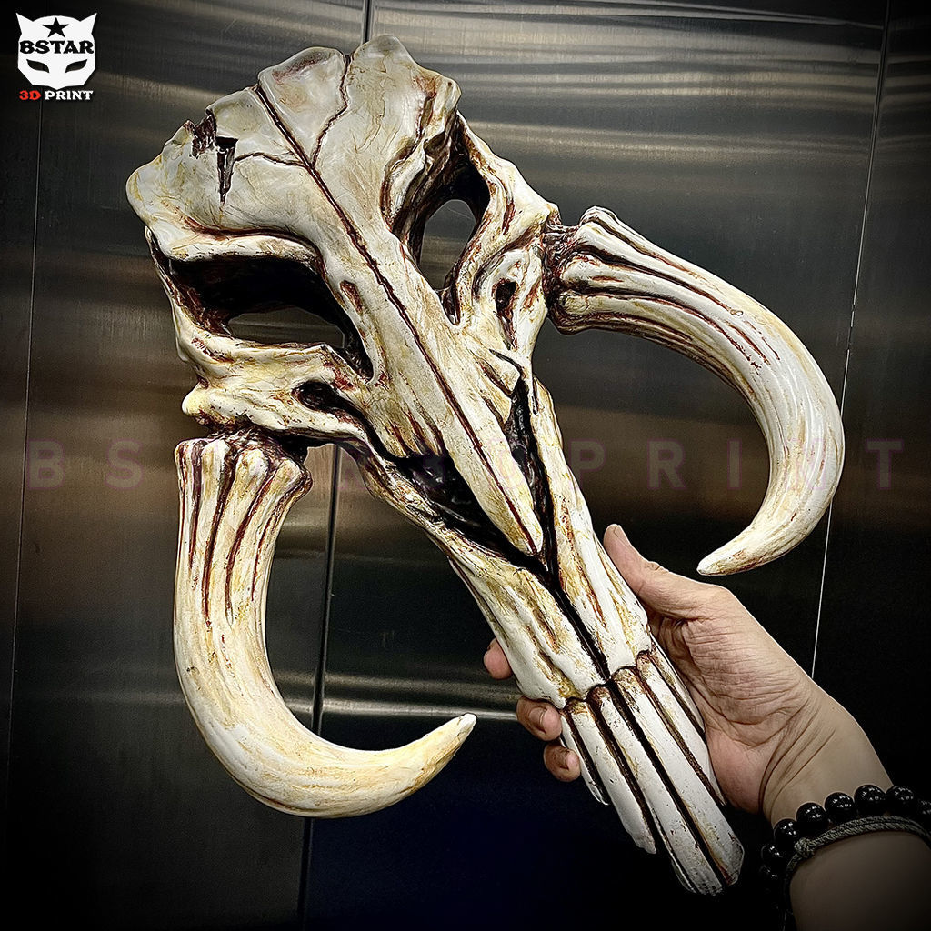Mythosaur Skull High Quality - Mandalorian Starwars Movie 3D print model_11