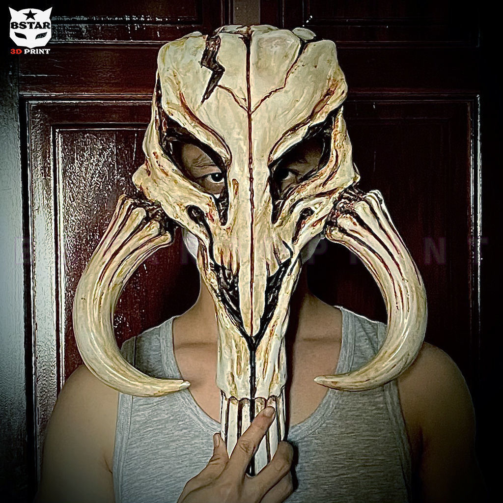 Mythosaur Skull High Quality - Mandalorian Starwars Movie 3D print model_3
