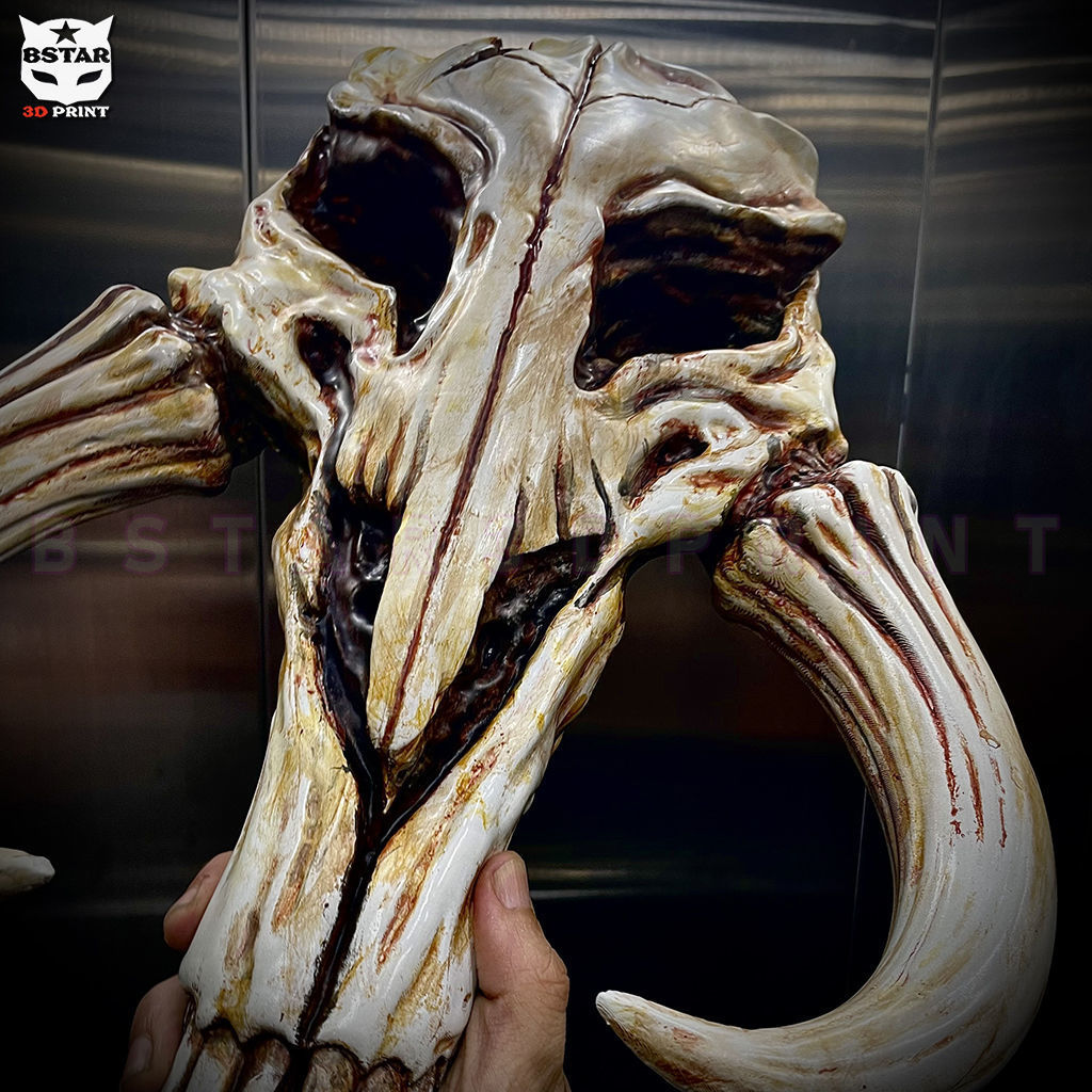 Mythosaur Skull High Quality - Mandalorian Starwars Movie 3D print model_7