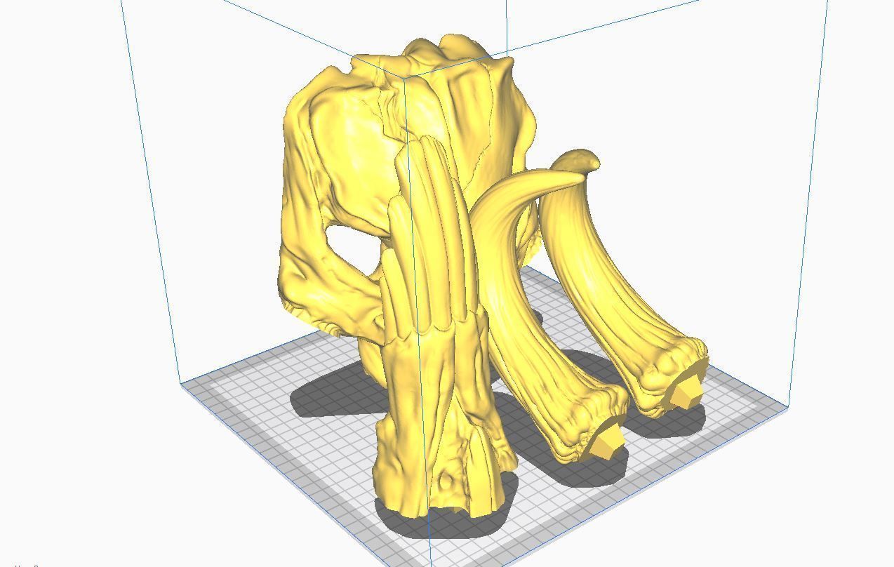 Mythosaur Skull High Quality - Mandalorian Starwars Movie 3D print model_37
