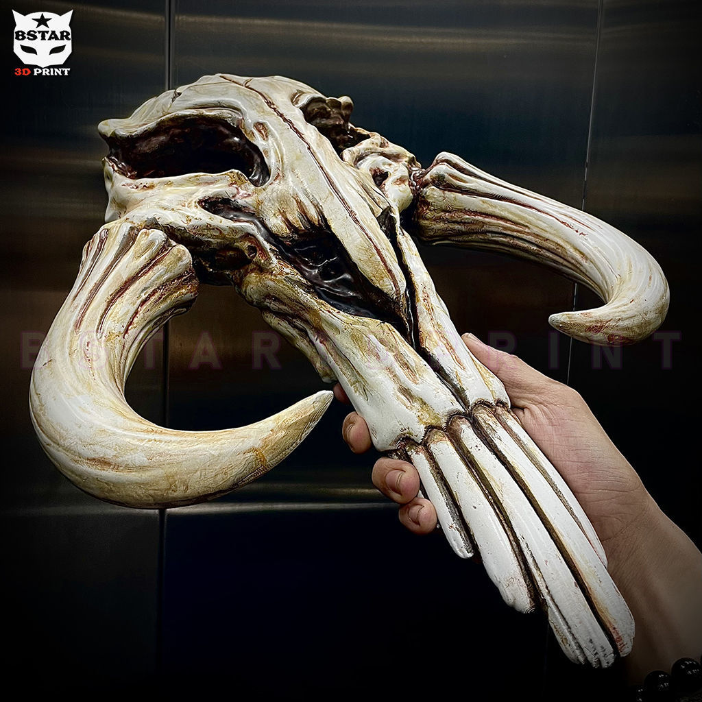 Mythosaur Skull High Quality - Mandalorian Starwars Movie 3D print model_15