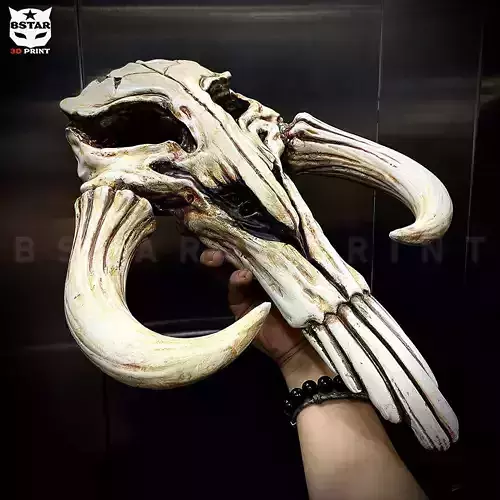 Mythosaur Skull High Quality - Mandalorian Starwars Movie 3D print model
