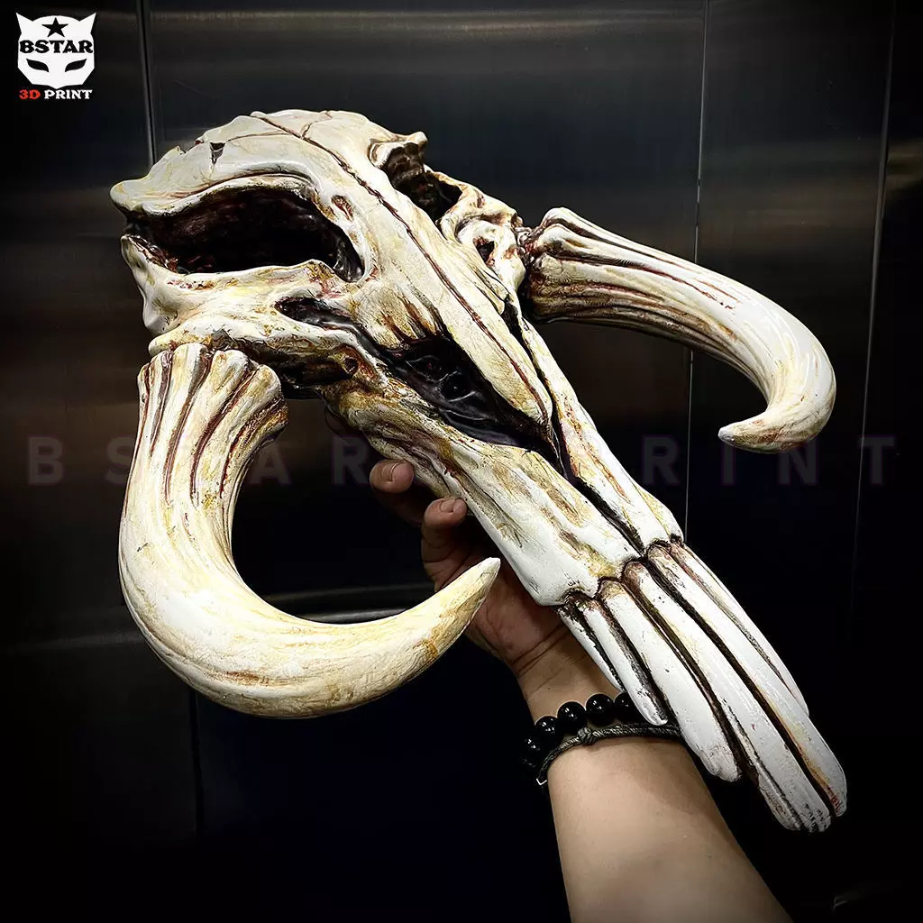 Mythosaur Skull High Quality - Mandalorian Starwars Movie 3D print model_0