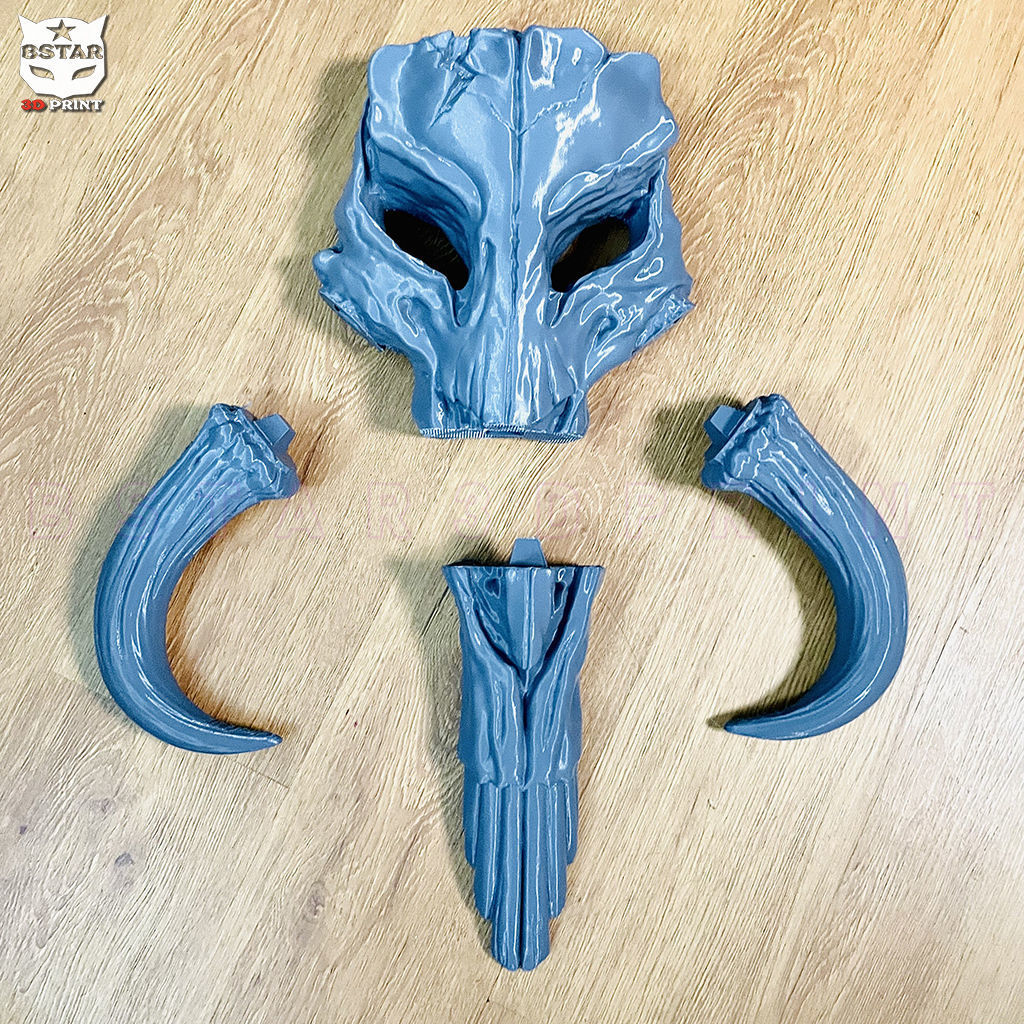Mythosaur Skull High Quality - Mandalorian Starwars Movie 3D print model_18