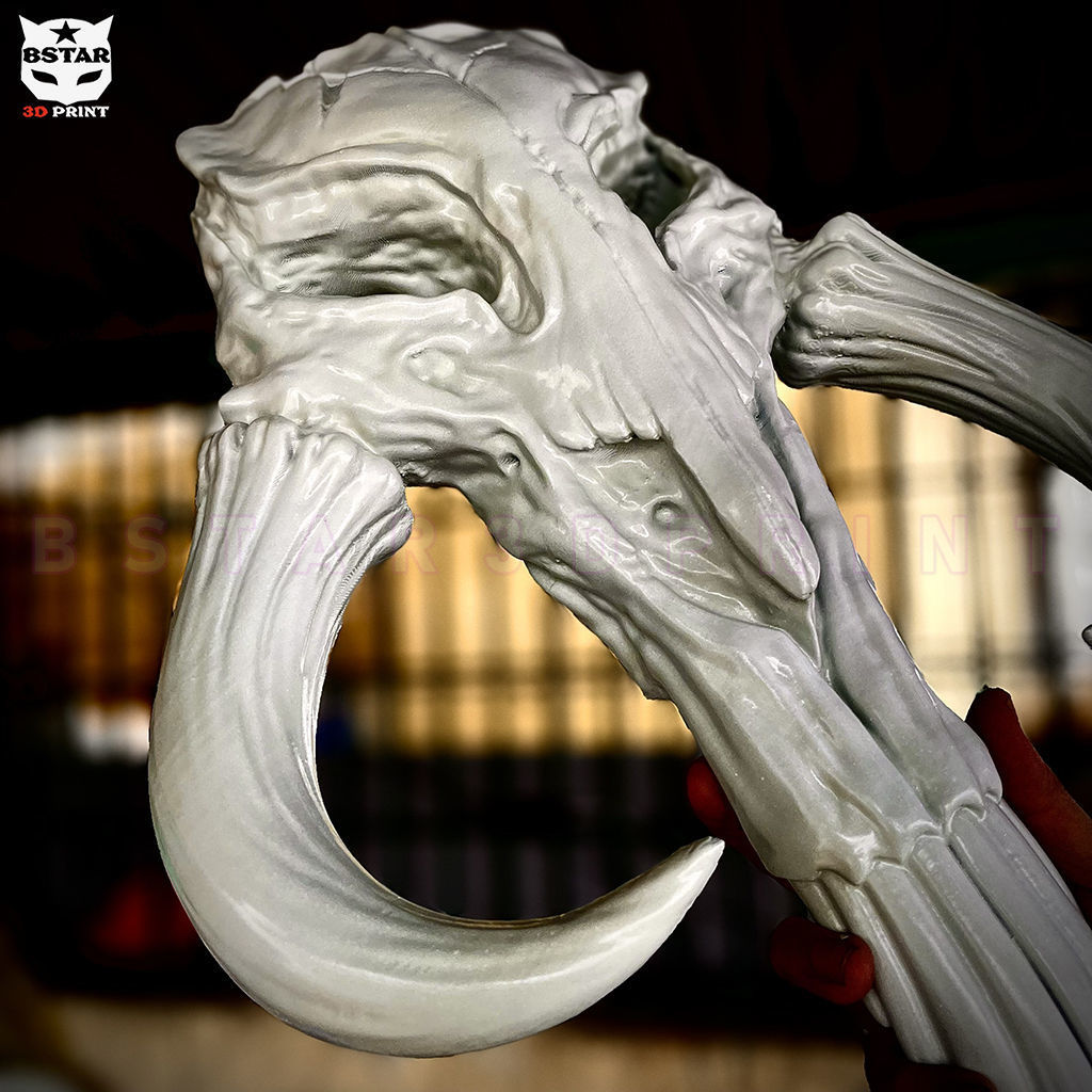 Mythosaur Skull High Quality - Mandalorian Starwars Movie 3D print model_17