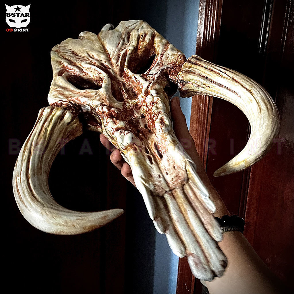 Mythosaur Skull High Quality - Mandalorian Starwars Movie 3D print model_10