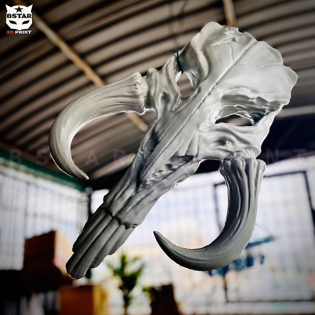 Mythosaur Skull High Quality - Mandalorian Starwars Movie 3D print model_14