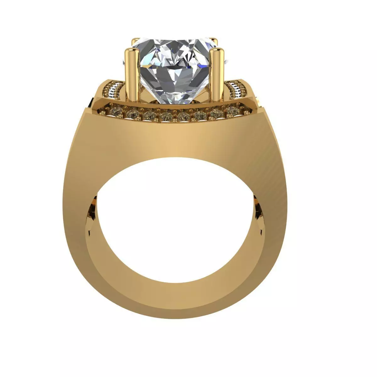 Men Ring 160 3D print model