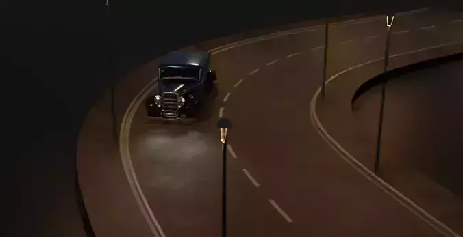 falkoner car Free low-poly 3D model