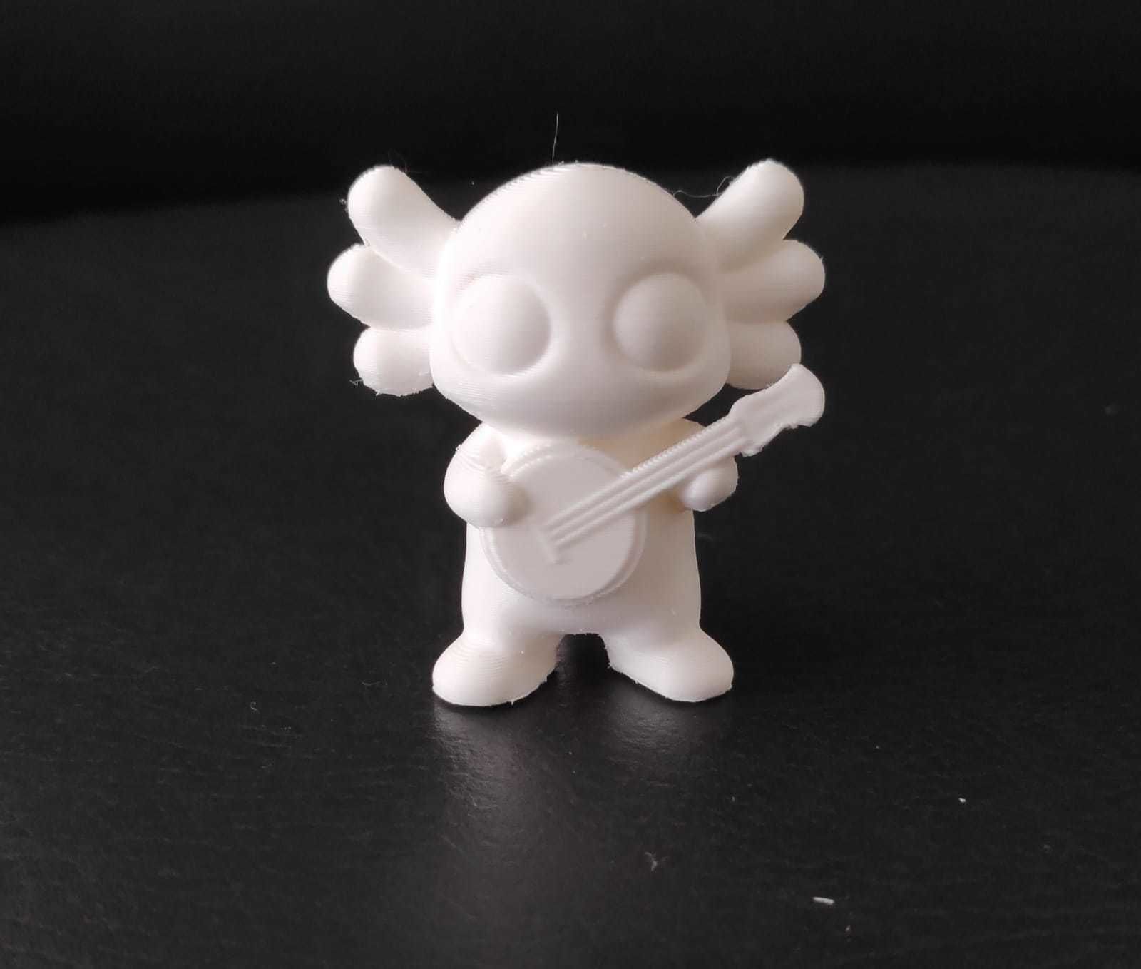 Axolotl Banjo 3D print model_4