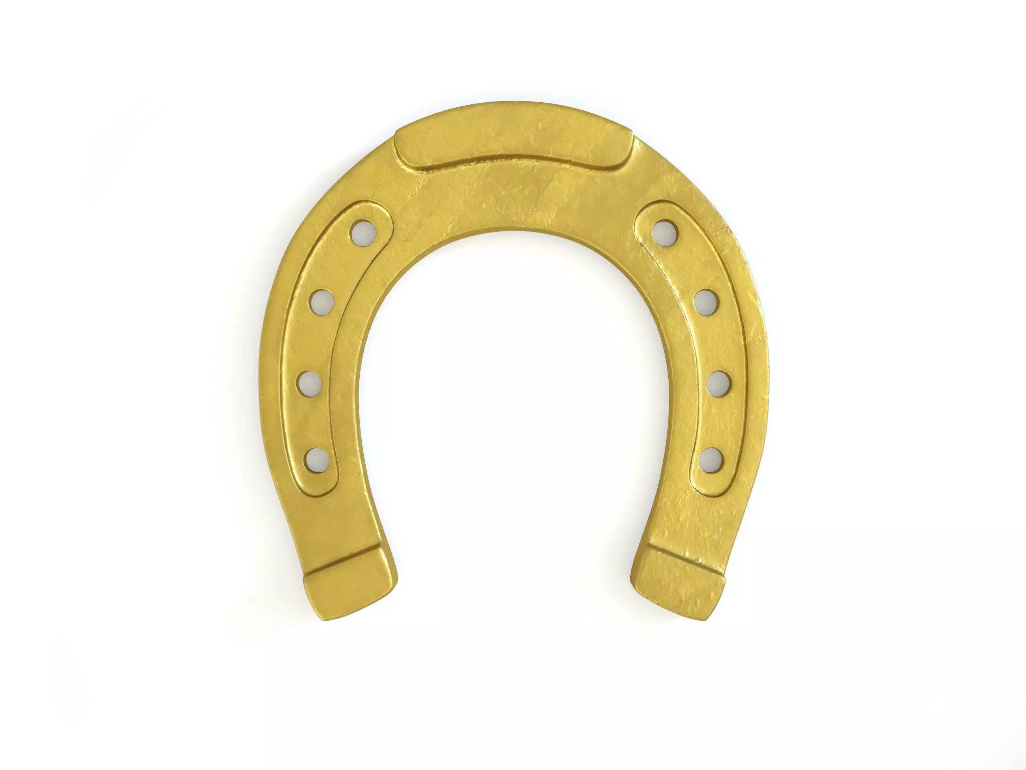 horseshoe gold 3D model