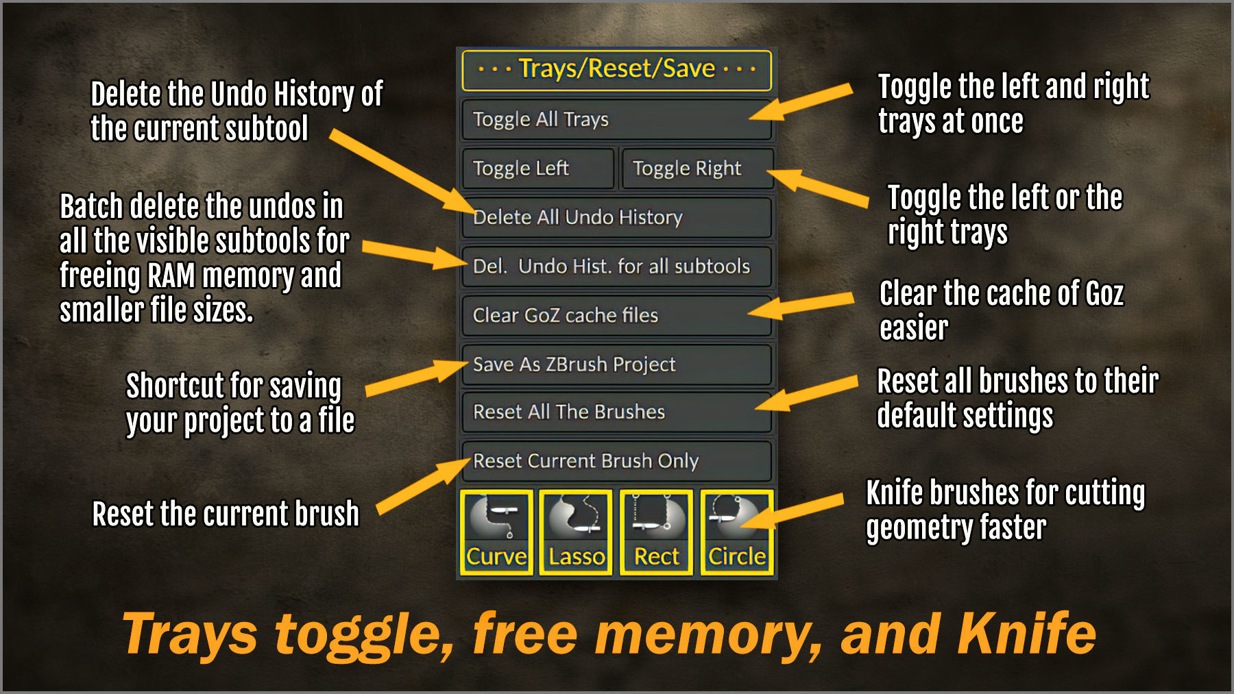 Easy Toolbox ZBrush Plugin 3D model_7