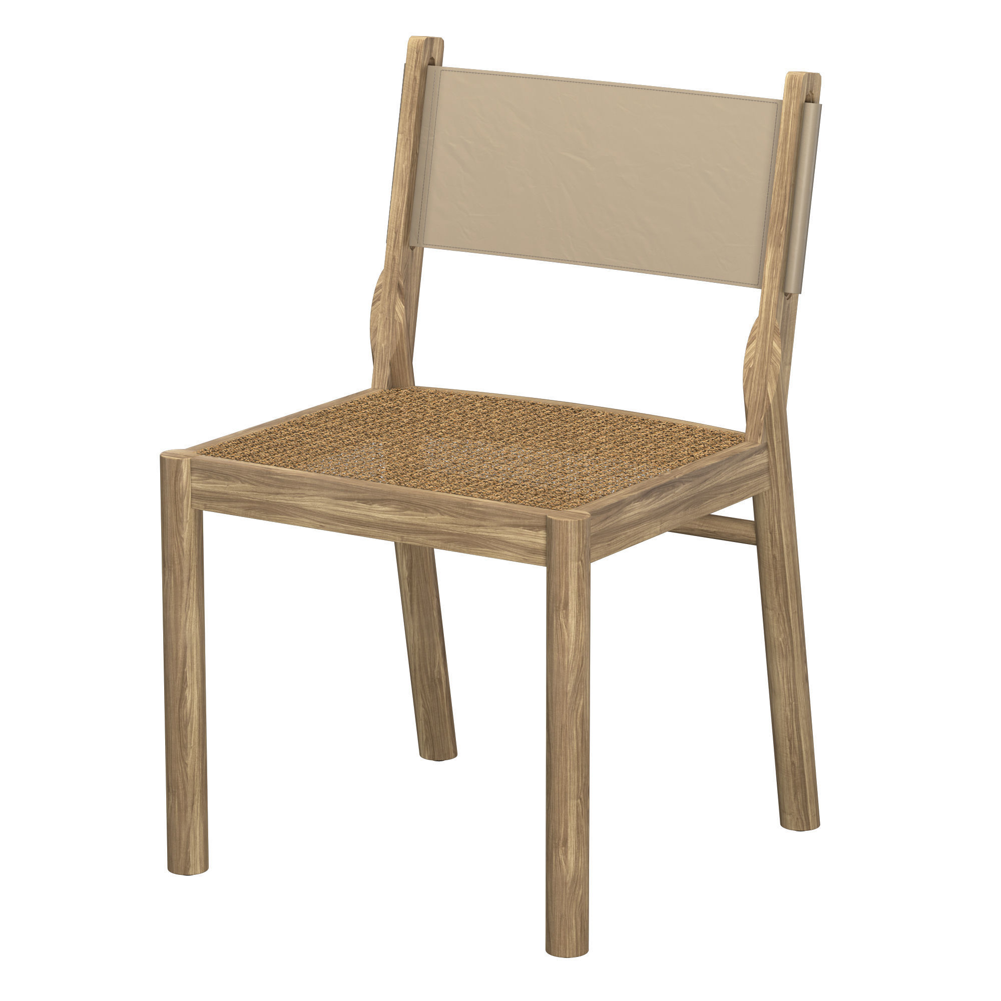 Brooklyn Chair BYN51 3D model_3