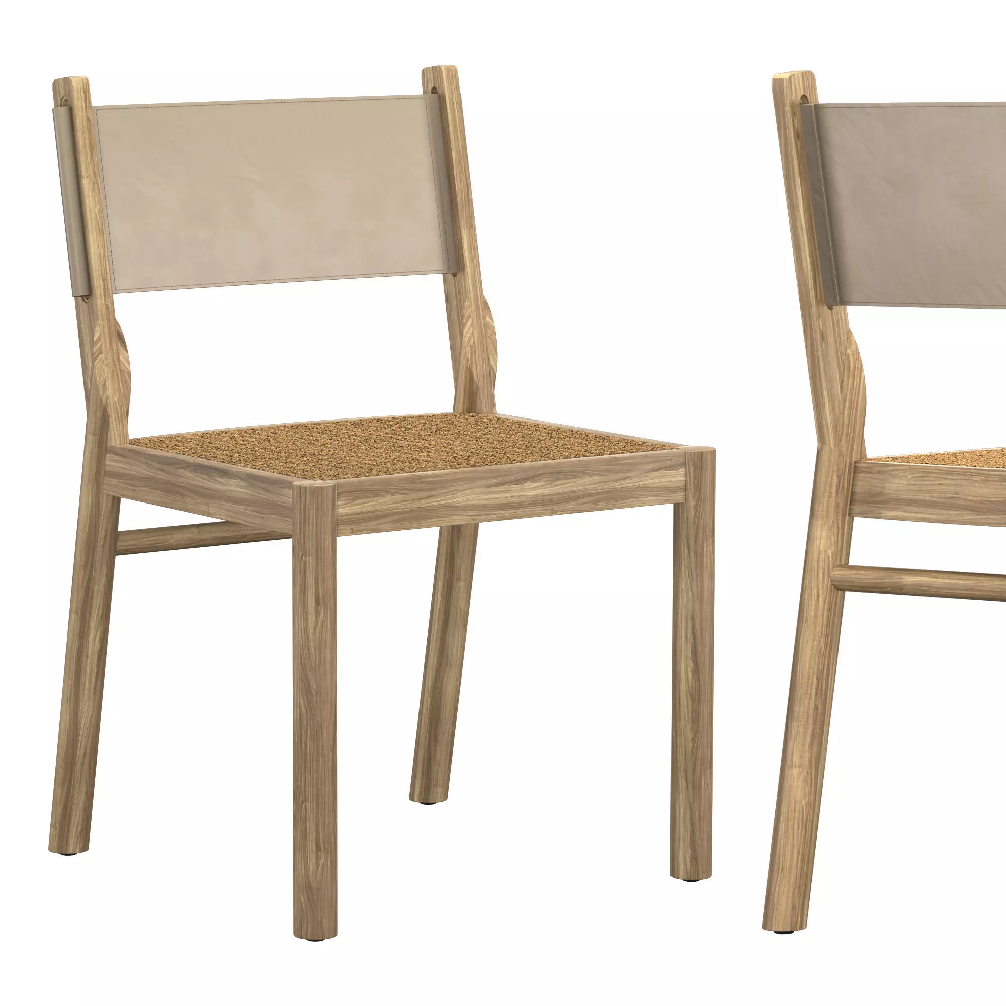 Brooklyn Chair BYN51 3D model_0