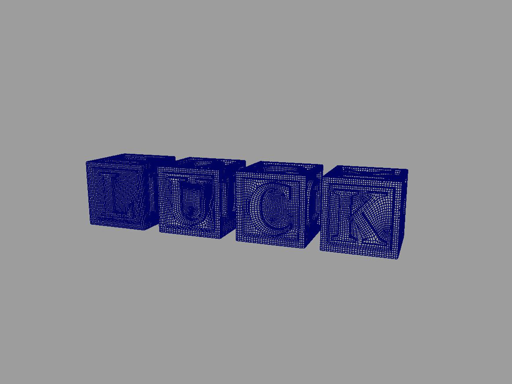 luck cubes 3D model_1
