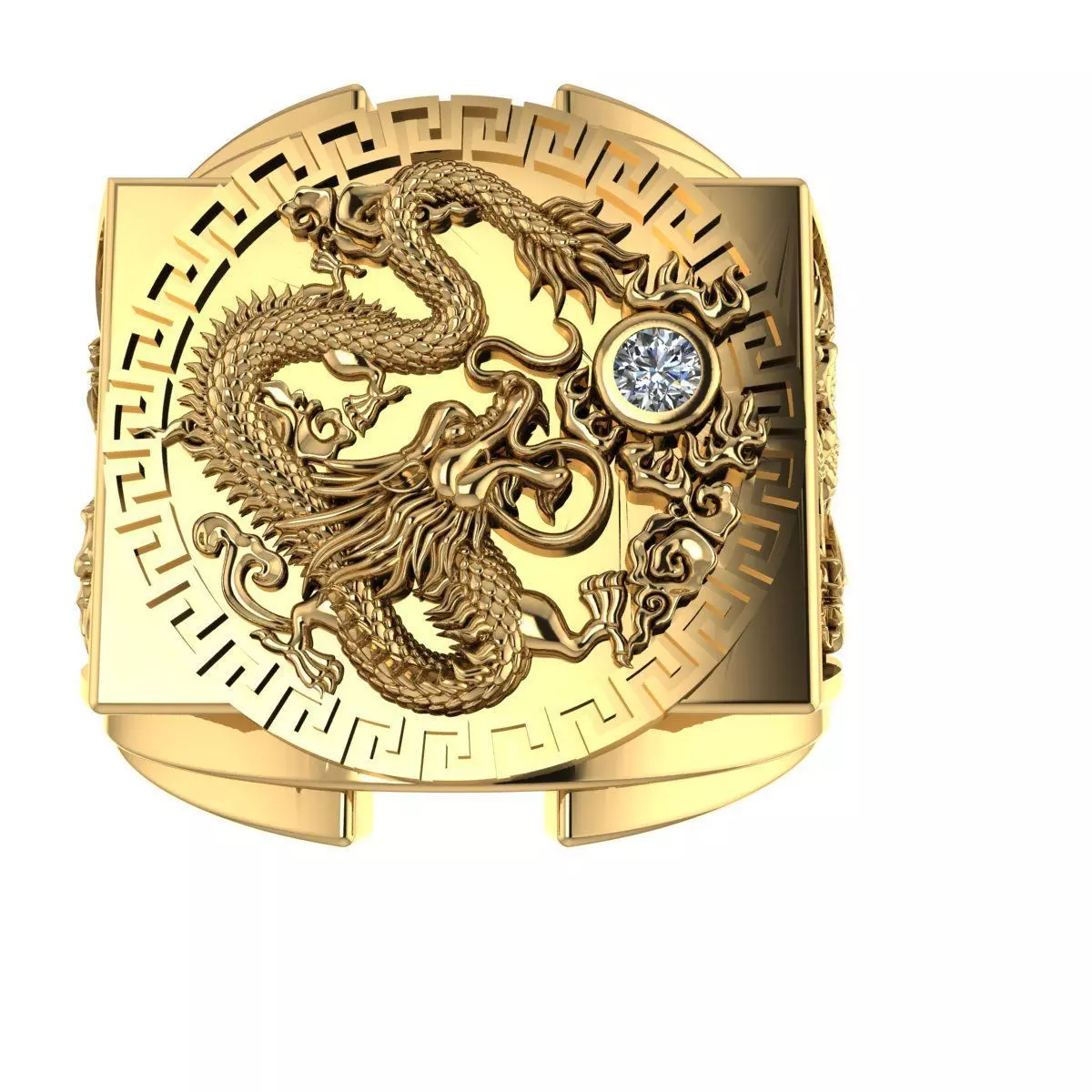Men Ring 165 3D print model_0